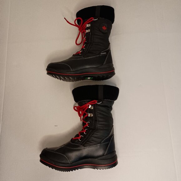 Cougar Canada Storm Como Black Winter Boots Insulated Waterproof Women’s Size 6 - Picture 5 of 16